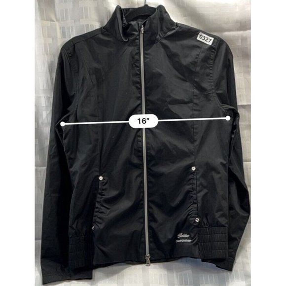 callaway women/man jacket color black size s Zipper - Picture 5 of 12